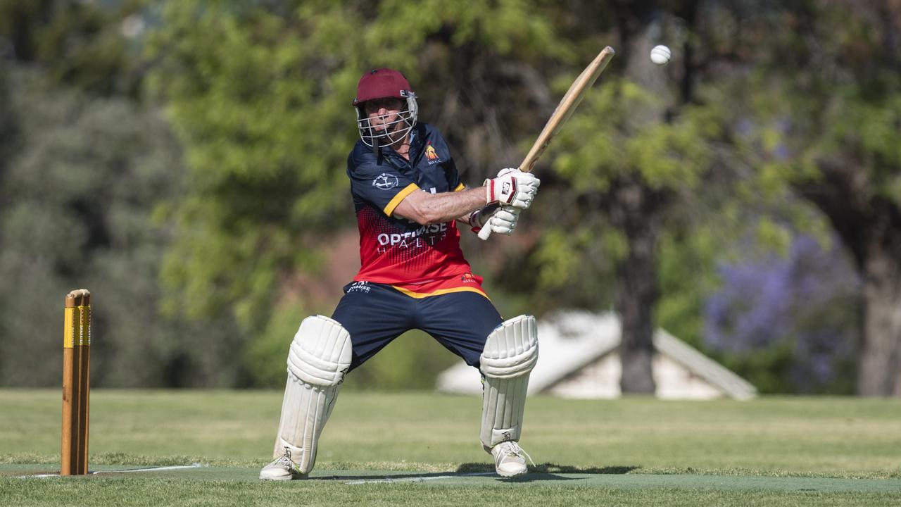 John Milton bats for Metropolitan-Easts against Northern Brothers Diggers Gold. Picture: Kevin Farmer