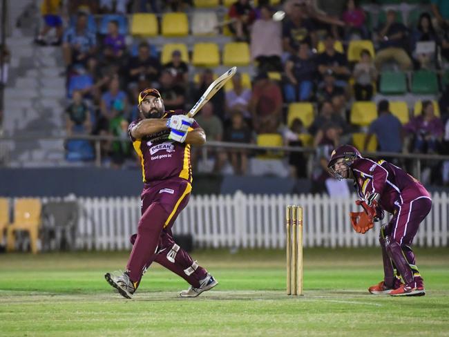 Jarrod Laycock just keeps outdoing himself on the cricket pitch.