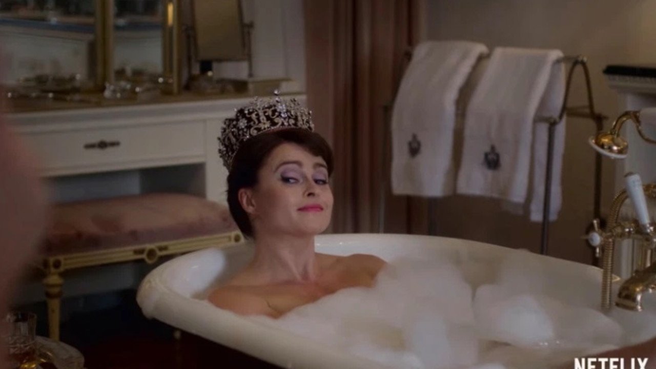 Helena Bonham Carter is Princess Margaret.