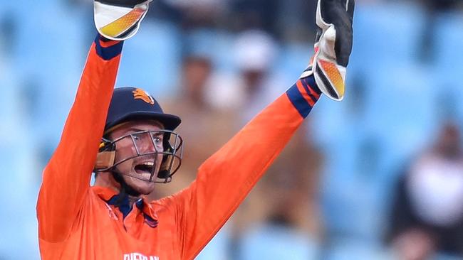 Netherlands captain Scott Edwards is a Victorian. Picture: Noah Seelam/AFP