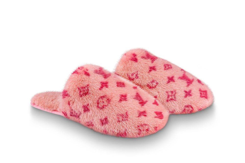 Louis Vuitton has a pair of fluffy slippers that cost $2,040 and