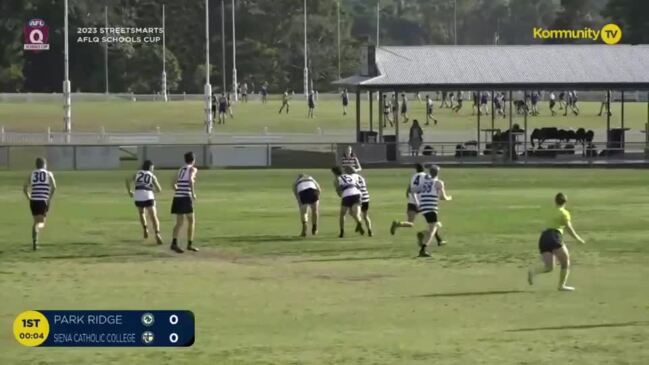 Replay: AFL Queensland Schools Cup SEQ quarter finals - Park Ridge SHS v Siena Catholic College (Junior Male)