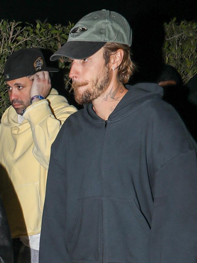 Justin also went for the oversized look. Picture: The Daily Stardust / BACKGRID