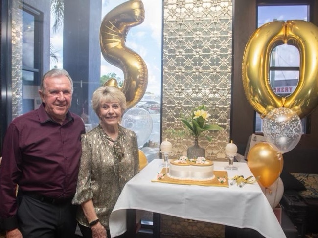 Popular Ipswich sporting couple Brian and Robyn Zeidler recently celebrated their 50th wedding anniversary.