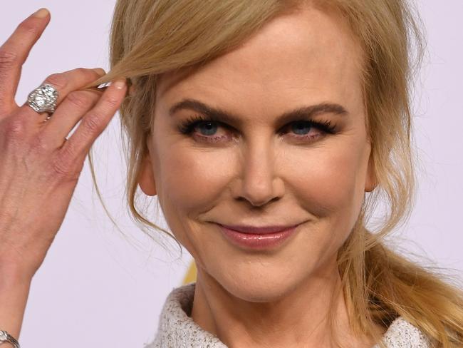 Actress Nicole Kidman arrives for the 89th Annual Academy Awards Nominee Luncheon at The Beverly Hilton Hotel in Beverly Hills, California on February 6, 2017. / AFP PHOTO / Mark RALSTON