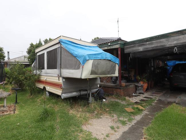 Mr Turner said living out of a caravan and receiving more than 100 rejections is weighing on his mental health. Picture: Alan Barber