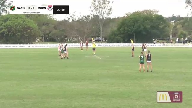 REPLAY: AFLQ Youth Grand Finals Sandgate v Morningside (Under 17’s, Div 2)