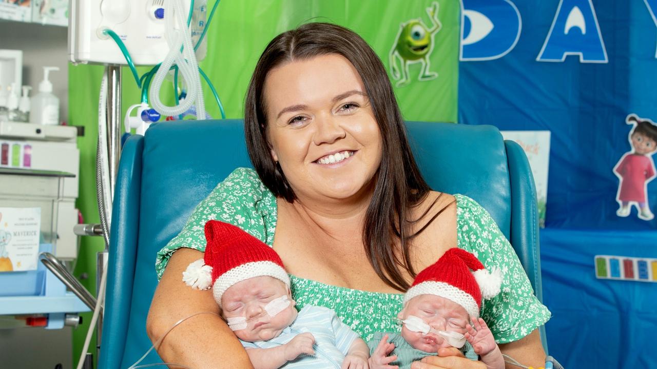 Tiny Miracle Twins Kai And Maverick Durham Born At Just 24 Weeks To