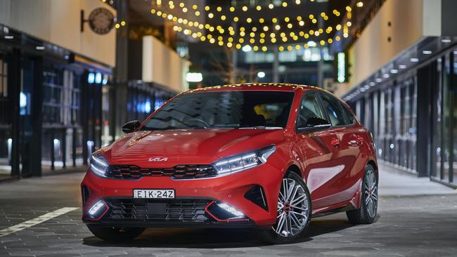 The GT sits atop of the Kia Cerato range with a sporting focus.