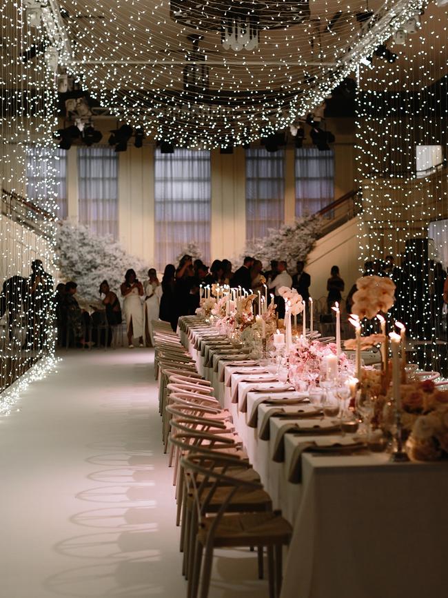 The wedding was themed as a 1920s soiree with the romance of The Great Gatsby. Picture: Alexandra Drewniak/Wild Romantic Photography