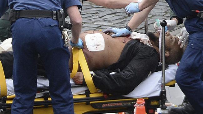 The London terrorist has been identified as 52-year-old Khalid Masood. Picture: Stefan Rousseau/PA via AP