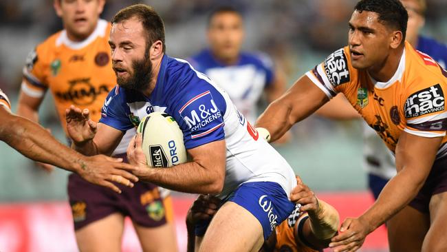 Matt Frawley put in a great shift for Canterbury. (AAP Image/Dean Lewins)