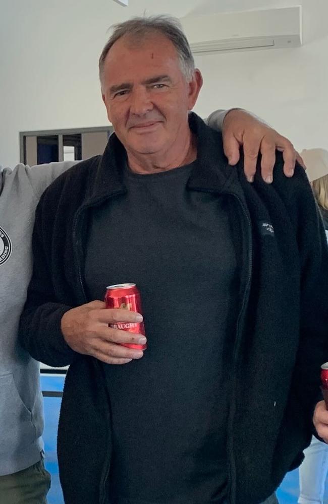 Mal Rowley at Pearcedale footy club. Picture: Facebook