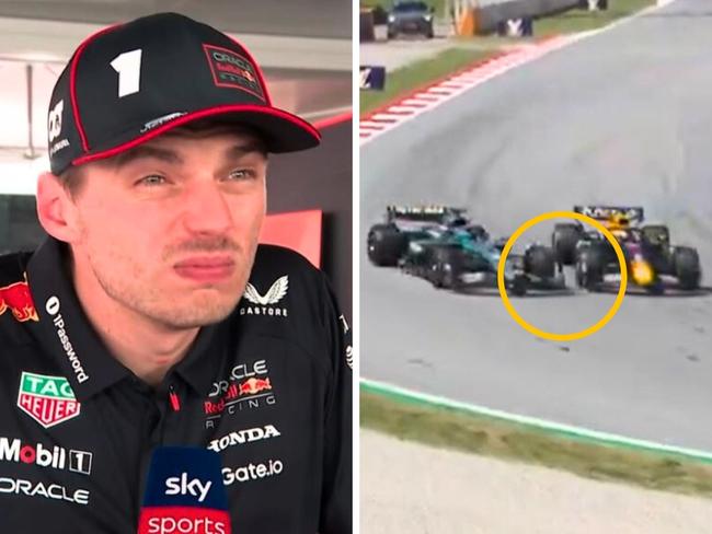 Max Verstappen wasn't happy in F1.