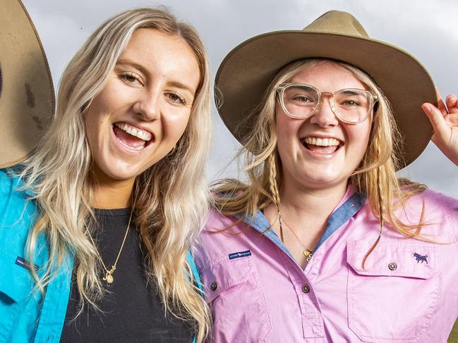 Jordyn Krogh and Sarah Christie, both from Caloundra, at CMC Rocks, Willowbank, Thursday, September 22, 2022 - Picture: Richard Walker