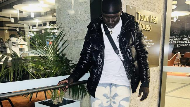 Bol Deng, 20, was shot dead at Fairfield Heights on Tuesday morning.