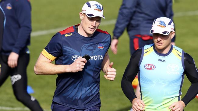 Sam Jacobs is a chance to return for the Crows this weekend. Picture: Sarah Reed