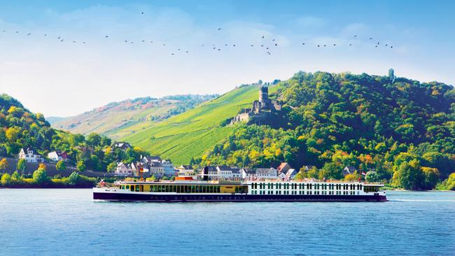 From April 2026, Trafalgar will debut with two river cruise journeys along the Rhine and Danube. Picture: Supplied.