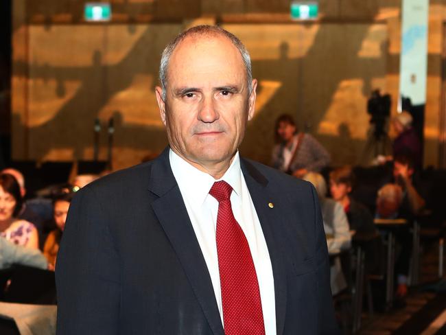 22/05/2018:  NAB chairman Ken Henry and former head of Treasury at the Australian Shareholders' Association annual conference in Sydney on Tuesday afternoon. Hollie Adams/The Australian