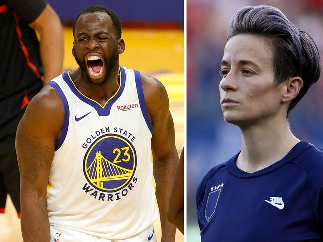 Draymond Green has been called out by Megan Rapinoe.