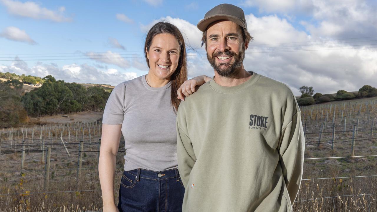 Nick Dugmore and Alana Dales. Picture: Ben Clark