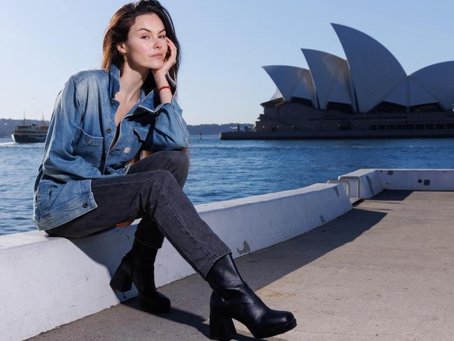 Lotus Daddo thought she was going for an interview with Bella management for an administrative position. She walked out with a modelling contract. Picture: David Swift