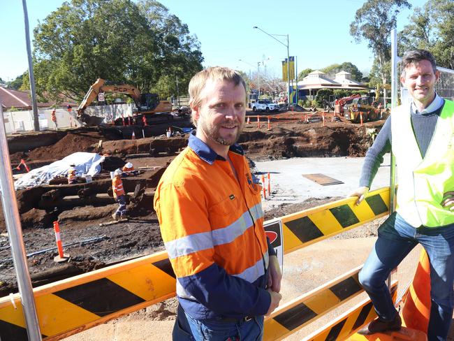 Historic discovery at Toowoomba roadworks site