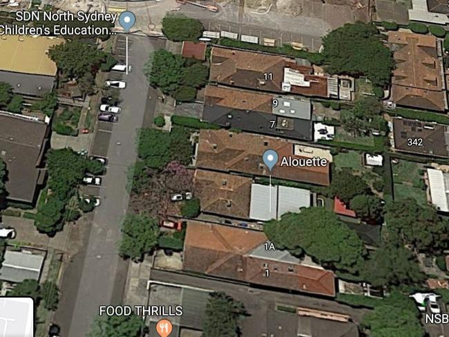 A strip of properties on Rodborough Ave will be demolished for the project. Picture: Google Maps