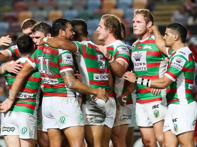 John Sutton says the Rabbitohs forwards have formed a tight bond. Picture: AAP