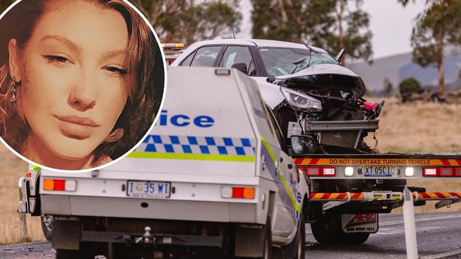 Tasmanian woman Storm Cecilia Tientjes has pleaded guilty to causing the death of a female tourist last year by dangerous driving