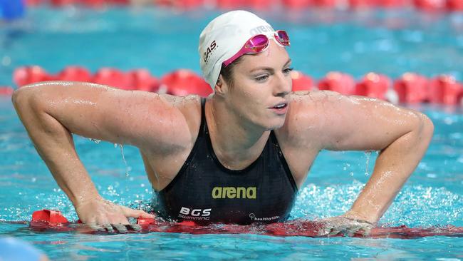 Emily Seebohm: ‘‘I got back in the water in January and I haven’t looked back since’’