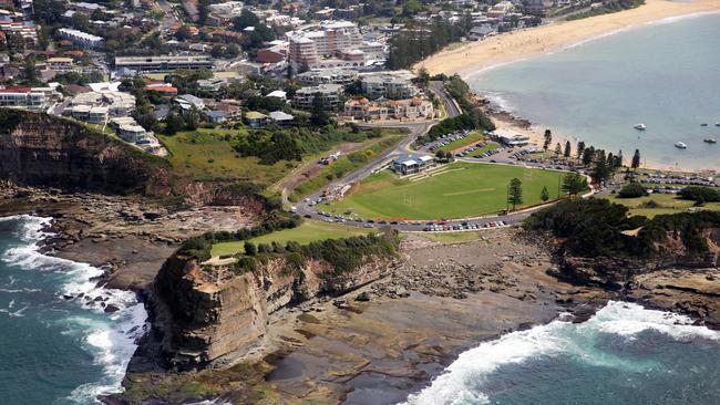 Aerial of Terrigal Skillion. Picture: Peter Clark