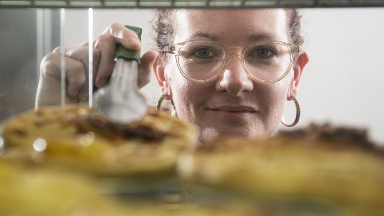 Mrs G's Gourmet Pies founder Sarah Hancock has sold the Rangeville business. Picture: Kevin Farmer