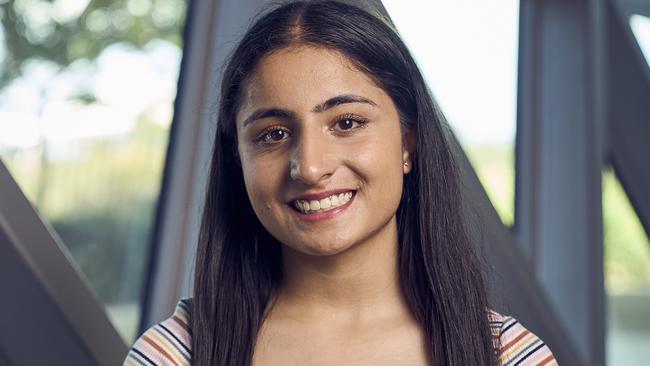 Sargunpreet Kaur at the SACE Governor's Commendation Awards. Picture: Matt Loxton