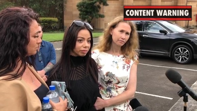 Jessica Camilleri's sister speaks outside court