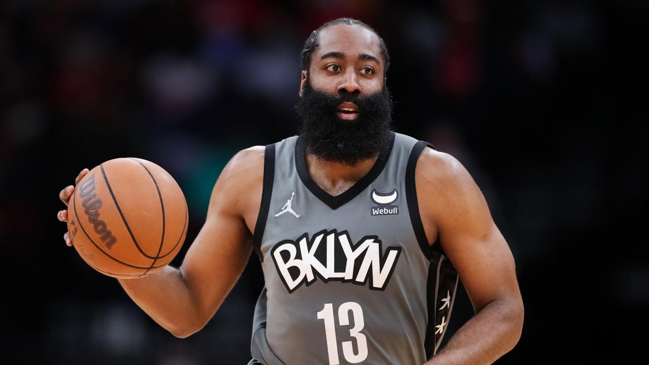 James Harden wanted out of Brooklyn. (Photo by Carmen Mandato/Getty Images)