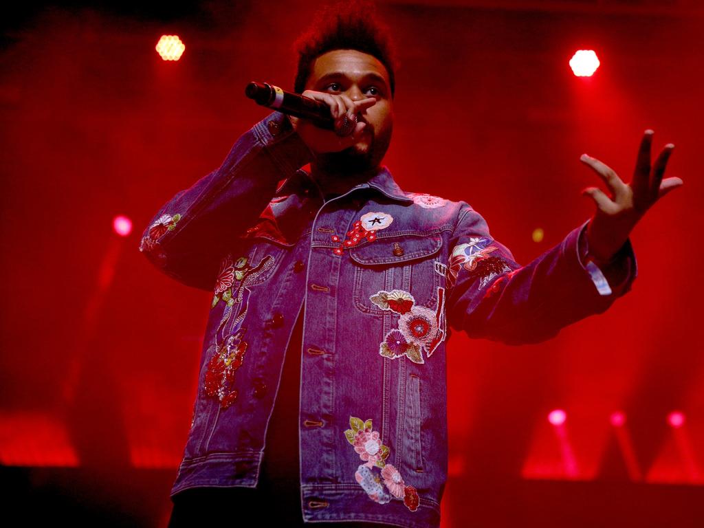 The Weeknd is rumoured to be replacing Kanye as a headline act at Coachella. Picture: Rich Fury/Getty Images for Coachella