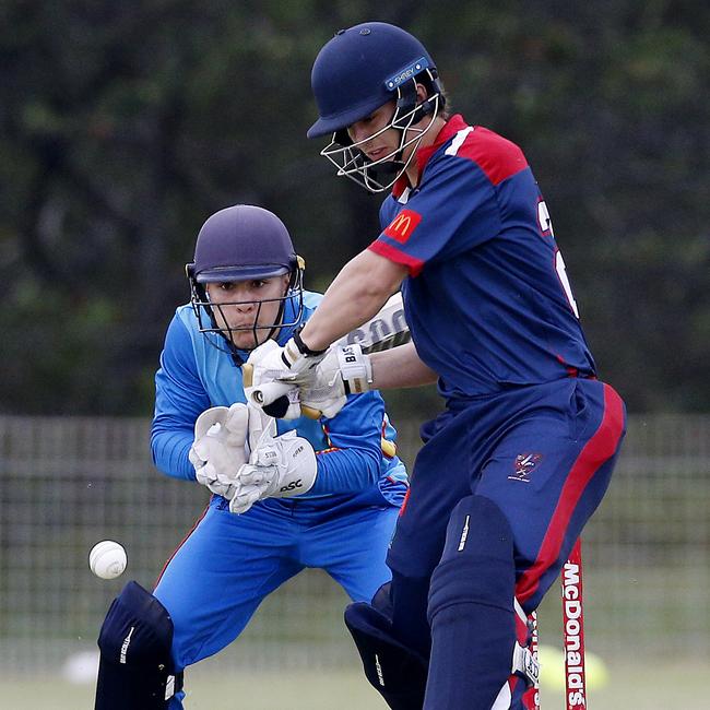 Tom Blowes in action for Western at the Country Colts carnival. Picture: John Appleyard