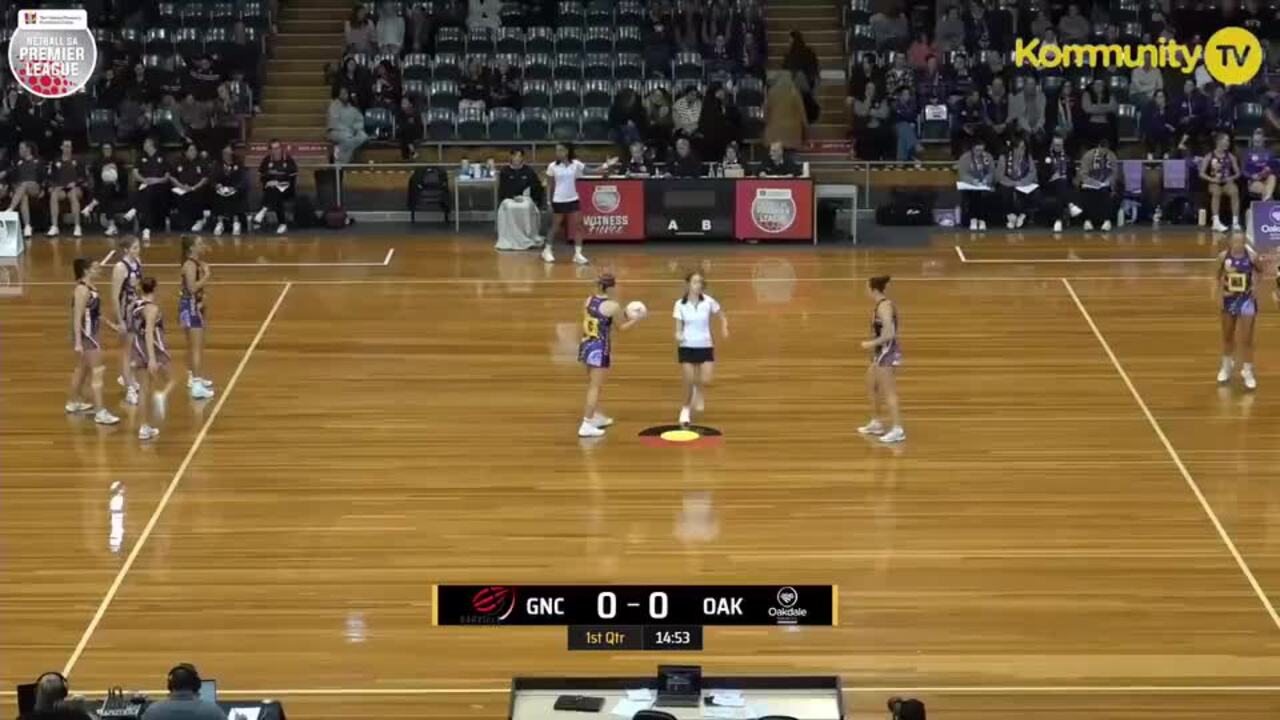 Replay: Garville v Oakdale (Premier) – 2025 Netball SA Premier League Round 7