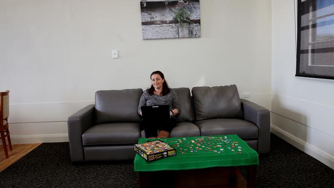 The Homes for Heroes service in Lemongrove can provide nine beds for male vets experiencing, or at risk of, homelessness. Pictured is Homes for Heroes’ Western Sydney manager, Melissa Neish.