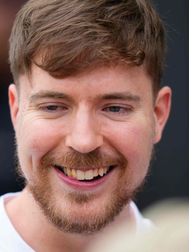 Mr Beast added to the debate online. Picture: Rich Storry/Getty Images/AFP