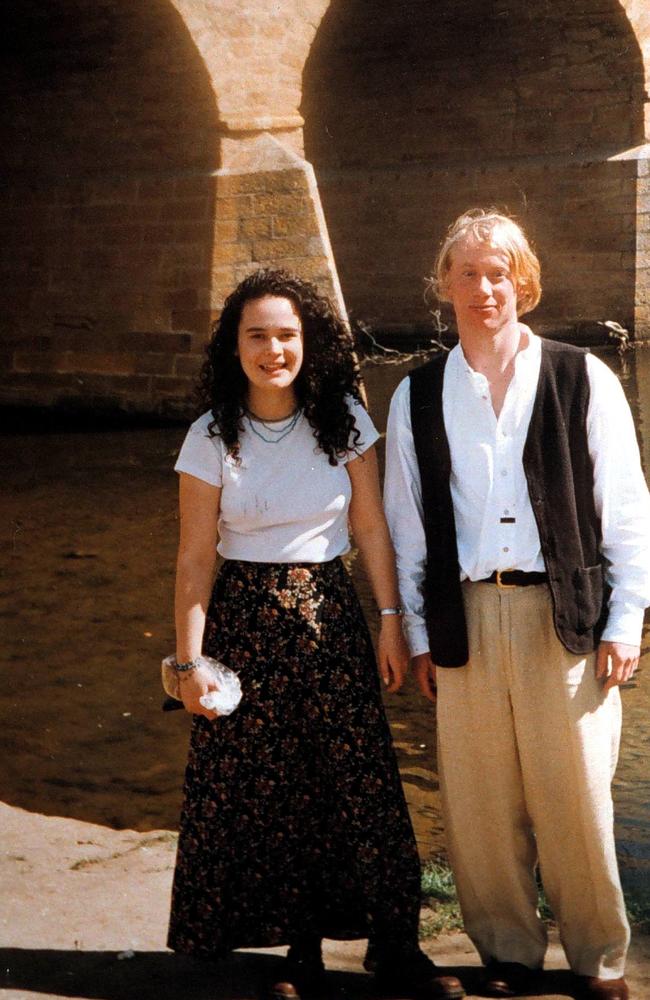 Jenetta Hoani in the mid-1990s with Martin Bryant, who she dropped after eight months because he was ‘too weird’.