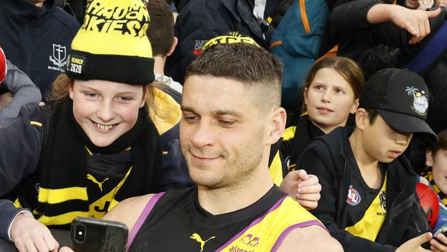 Prestia urged the side to practise tight game finishes. (Photo by Darrian Traynor/Getty Images)