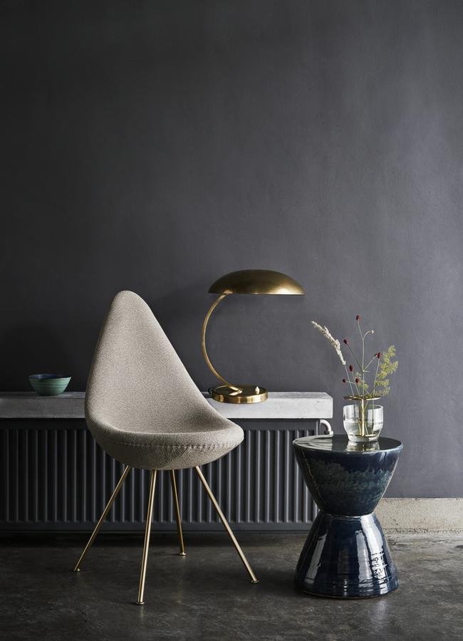 Arne Jacobsen’s Drop chair, made by the Republic of Fritz Hansen, is available from Cult, cultdesign.com.au