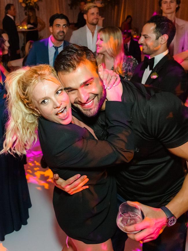 The bride in her third outfit of the night. Picture: Kevin Ostajewski/Shutterstock/MEDIA MODE