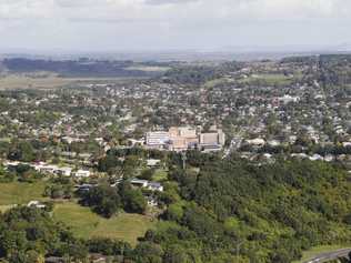 Aerial of Lismore. Photo Jay Cronan / The Northern Star. Picture: Jay Cronan