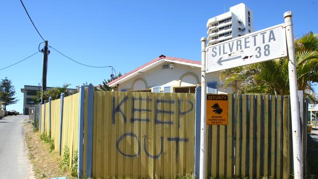 Beachfront property at Surfers Paradise worth millions has been left neglected after the owner, City Pacific went into receivership.