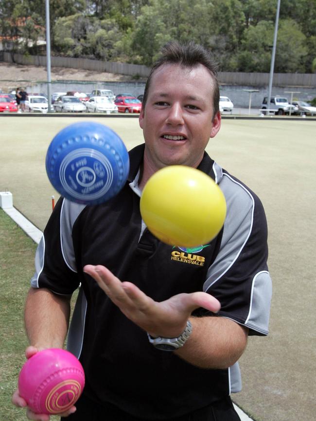 Brett Wilkie in his early days at Helensvale.