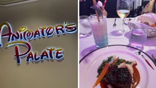 Animator's Palate is just one of the many dining options on board. Images: Leah Goulis / Kidspot