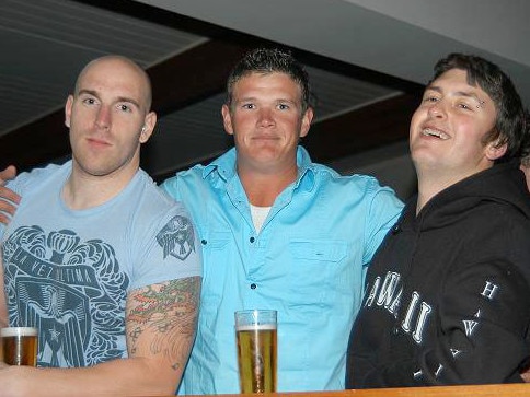 Shane Lord, Brent Gaffney, Jared Ritson at Tatts.